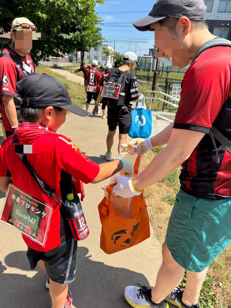 赤黒プロギング活動